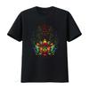 Heilige Geometrie Chakra Om Namaste Meditation Spiritualität T-Shirt vintage gewaschen Unisex Atmungsaktiv Streetwear Mode Lässig