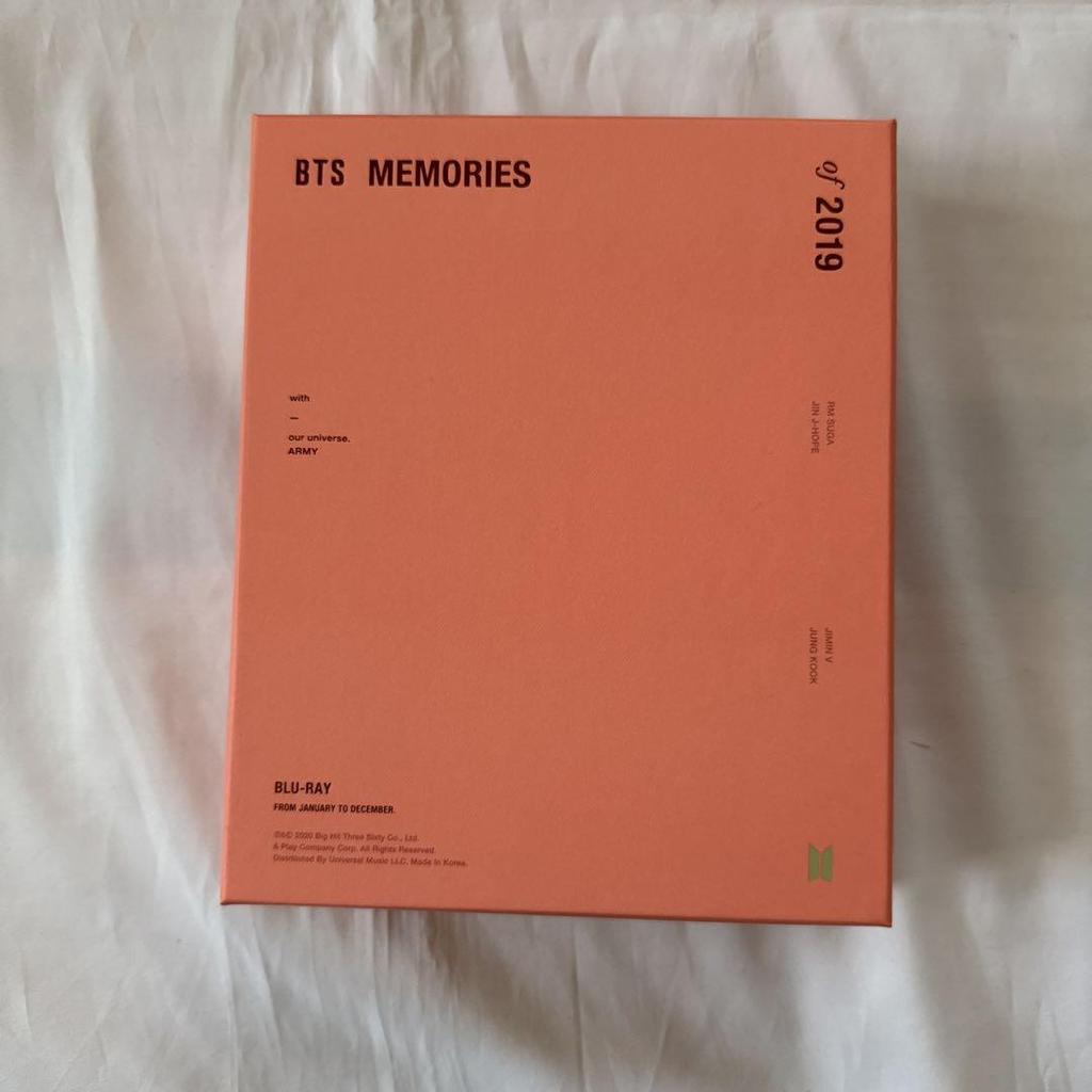 [USED] BTS MEMORIES 2019 Blu-ray