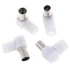 2Pairs 90 Degrees Male And Female Tv Plug Jack For Antennas Tv Rf