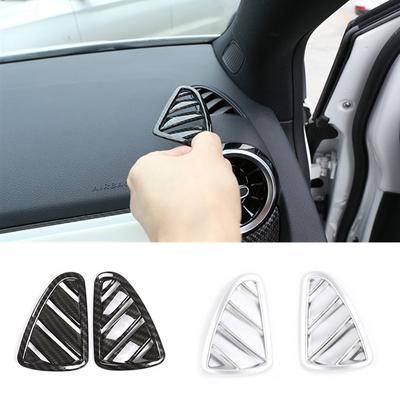 2Pcs/Set Car Dashboard Air Outlet Vent Trim Cover Decorative Frame Fit For Mercedes Benz B GLA Class W247 H247 -2022