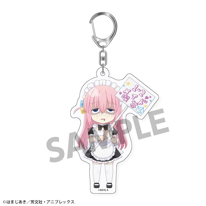 [Hobby Stock] Pikuriru Anime [Bocchi the Rock] Trading Acrylic Keychains Maid Ver. Box of 10