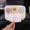 1/2pc Soft Plush Color Flowers Car Seat Belt Cover Shoulder Strap Harness Cushion  Artificial Lamb Auto Seatbelt Shoulder Pad
