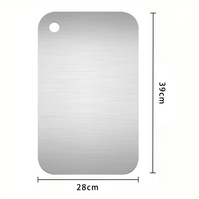 Stainless Steel Non-slip Thick Cutting Board - Large, Anti-mold, Needle Design for Household Use