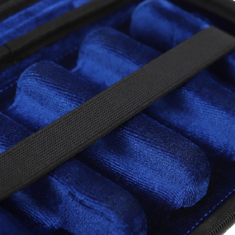 Houtblaasinstrument Mondstukhoes Saxofoon Mondstuk Opbergdoos Fluweel Bekleding