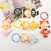 Large Bow Bubble Skirt Girl Resin Keychain Pendant Gift