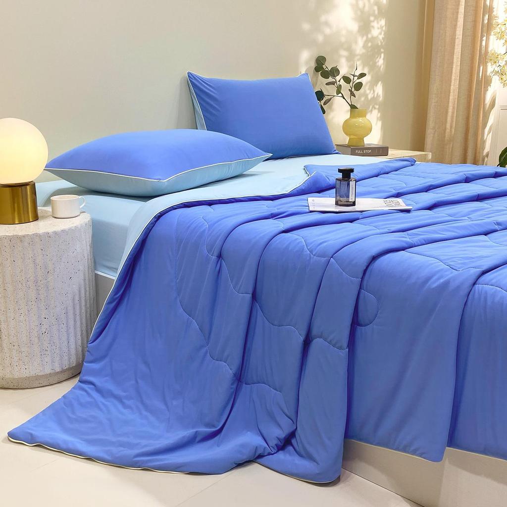 A-Class Light Luxury Cooling Quilt - Black Technology, Machine Washable, Summer Quilt, Air Conditioning Compatible