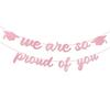 Graduation Theme Season Flash Paper Banners Party Scene Decoration Props