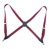 Suspenders for Men Women Trouser Pants Braces x Shaped 2.5cm Width Portable Elastic Straps for Wedding Costume Party
