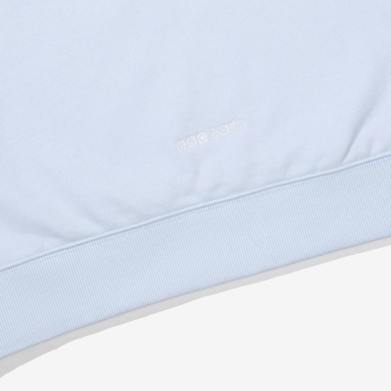 Bbc Earth Essential Hood  Light Blue  [23ss]