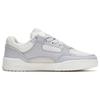 Anta Low Top Slip Resistant Cushioning Abrasion Resistant Skateboard Shoes Women's Gray White Sneakers 122318040-1