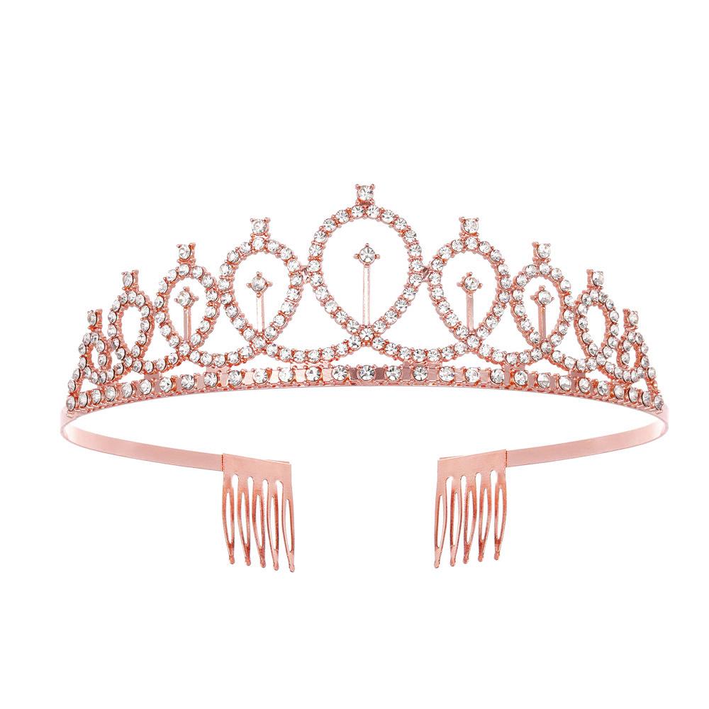 Crystal Diamond Bridal & Birthday Crown Hair Accessories
