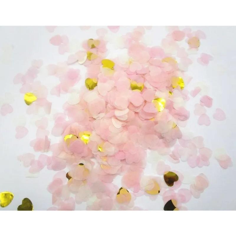 10g  1.5cmHeart-shaped Confetti Filler Colorful Sequin Balloon Fillers Decoration Wedding Toss Party Bride Bouquet Props