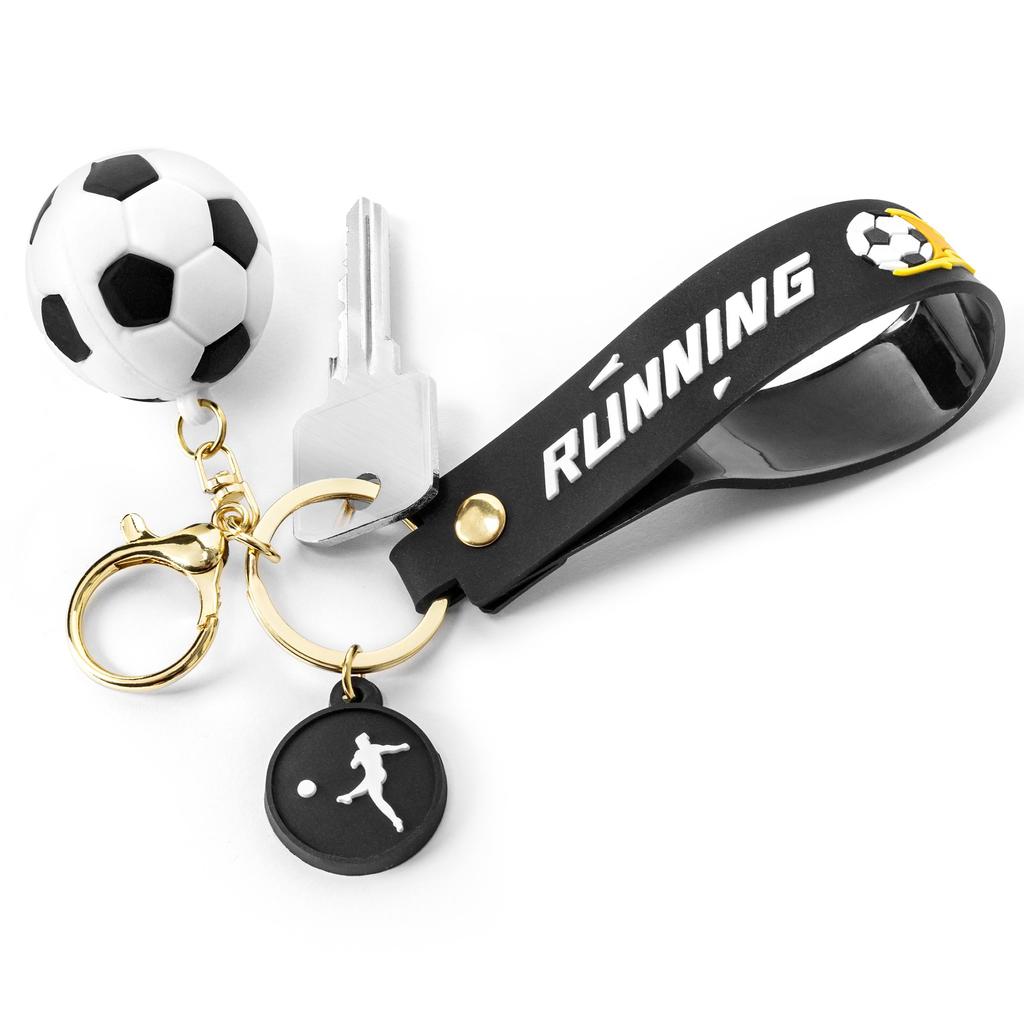 3D Football Keychain