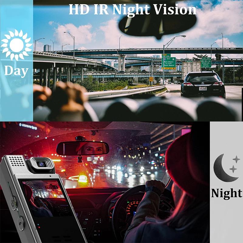 1080P HD WIFI Digital Video Portable Mini Portable Handheld Law Enforcement Recorder 270° Rotatable Lens Outdoor Sports Camera