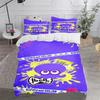 Game, Splatoon, Anime 100% Polyester Bedding Set Duvet Cover Set Printed Cartoon Home Decor