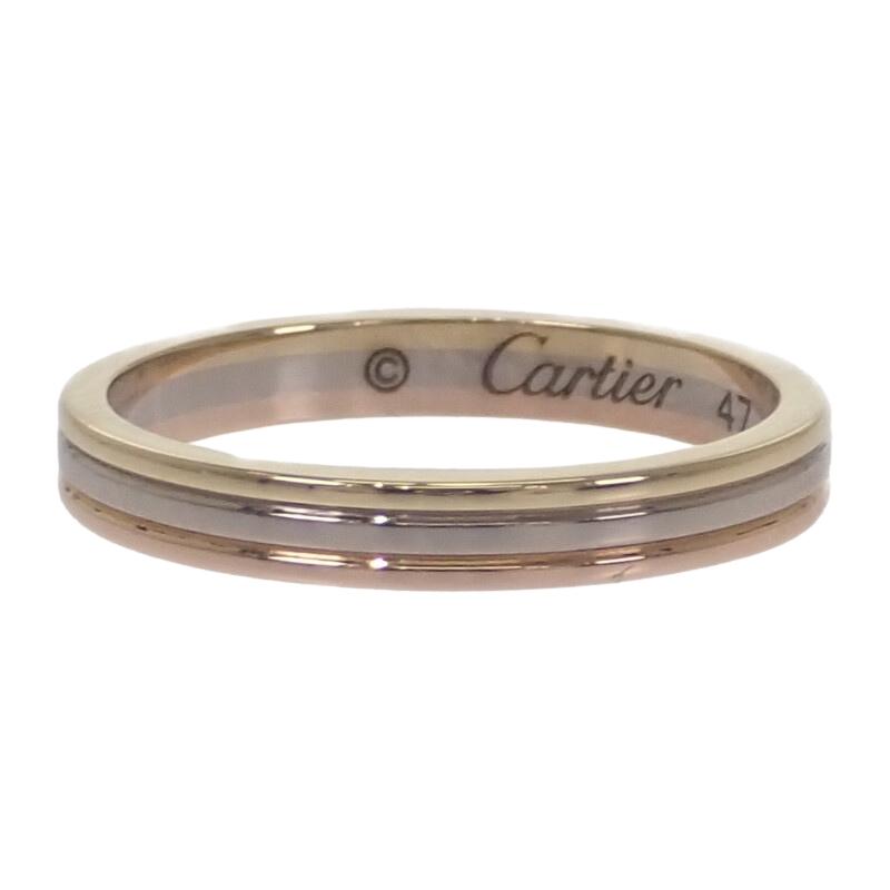 CARTIER  B4209947 #7(JP Size) ring K18 yellow gold/K18 white gold Women