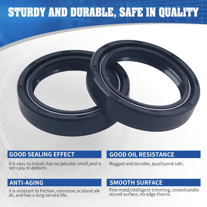 SJ 40x52x10 Motorcycle Accessories Front Fork Damper 40*52*10mm Oil Seal Dust Cover For Aprilia RX125 RS125 250 650 Pegaso 92-98