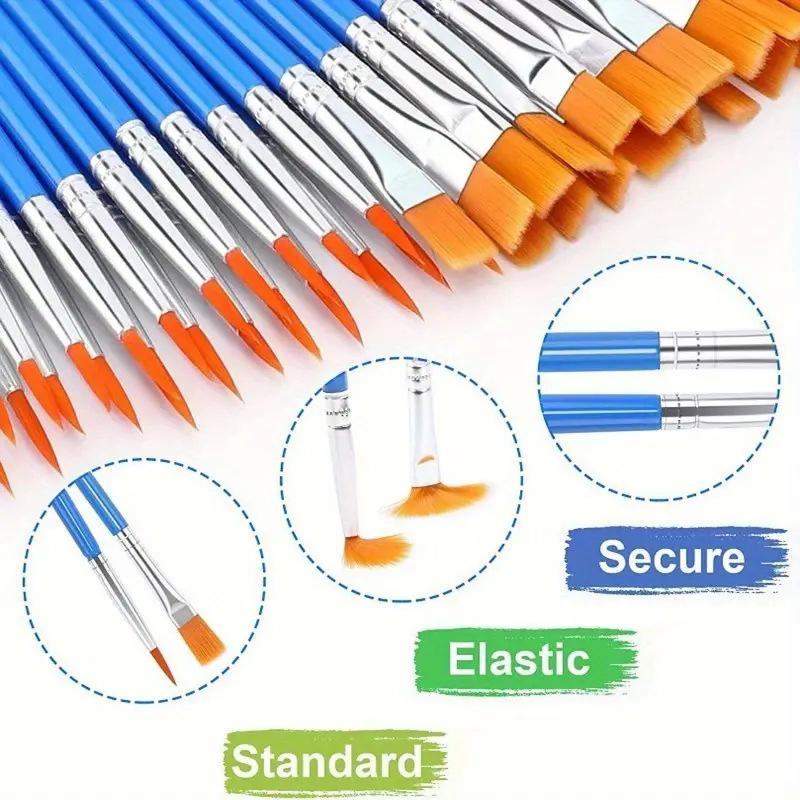 50Pcs Painting Brushes For Painting Handcraft Arts And Craft For Artistic Multifunction Hook Line Painting Equipment