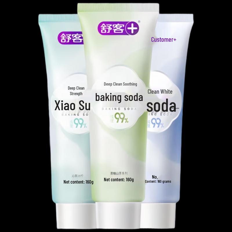 Shuke Baking Soda Whitening Toothpaste with Fluoride (Mixed Flavors)