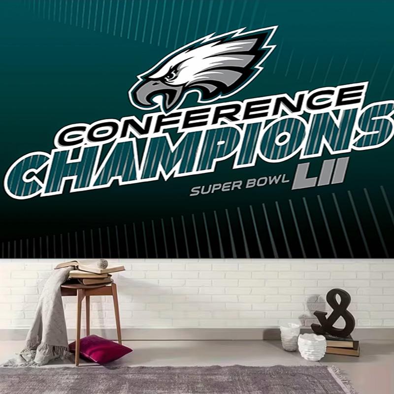 1pc Philadelphia Eagles LOGO Tapestry, Living Room, Bedroom, Office, Party Decor, Ideal Festive Gift