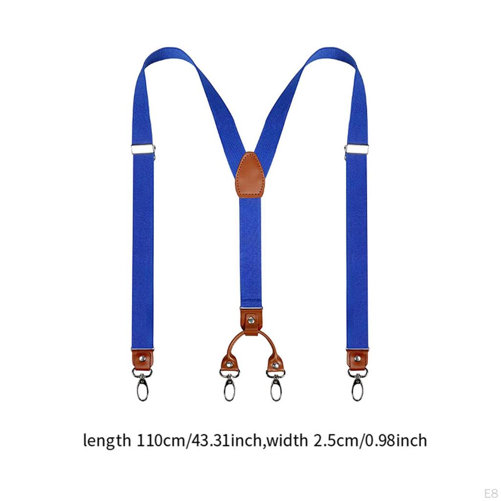 Szelki męskie Wygodne szelki do spodni Koszula Dodatki ślubne