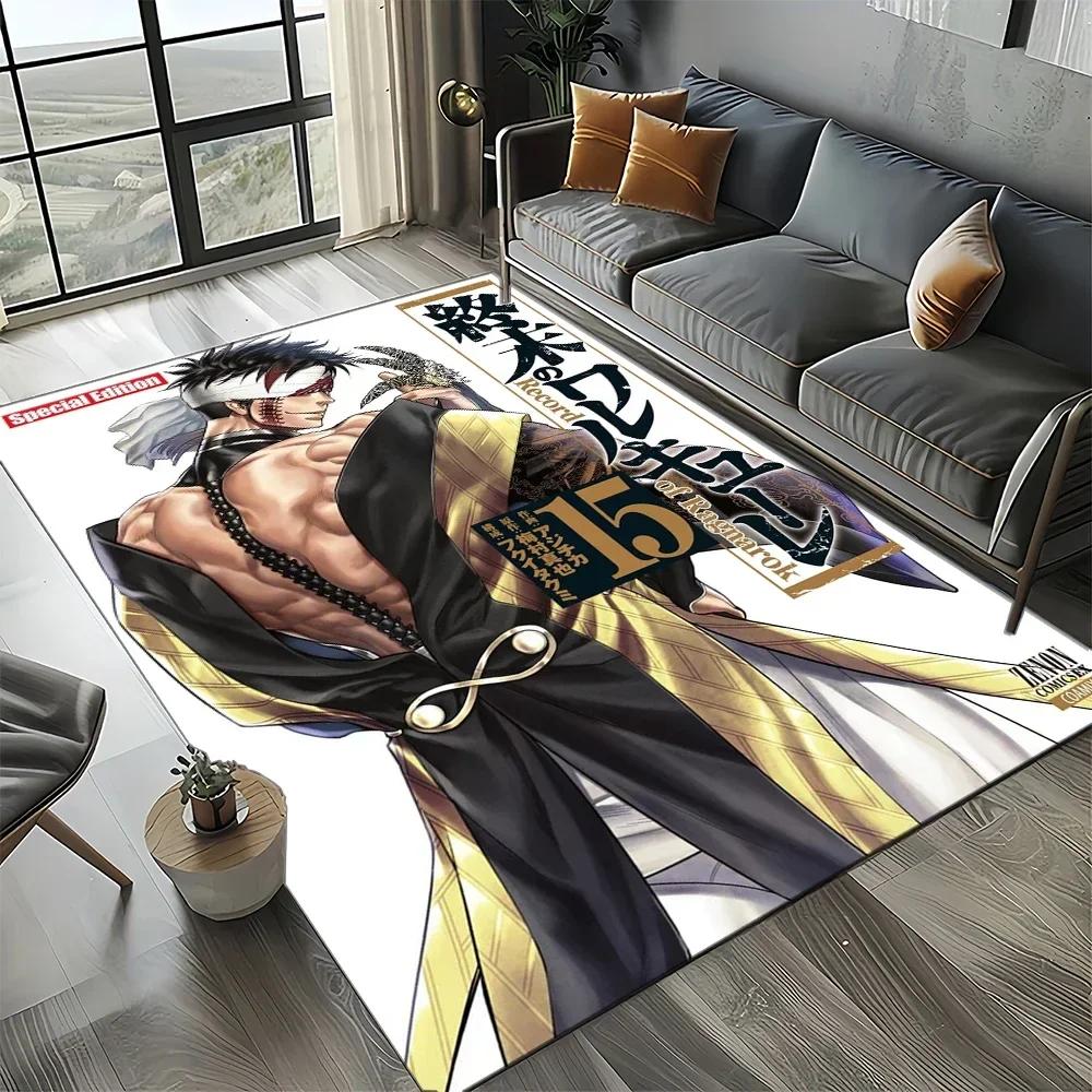 3D Cartoon Record of Ragnarok Anime 27 Style New Carpet Rug for Living Room Bedroom Home Sofa Decoration,Kids Non-slip Floor Mat