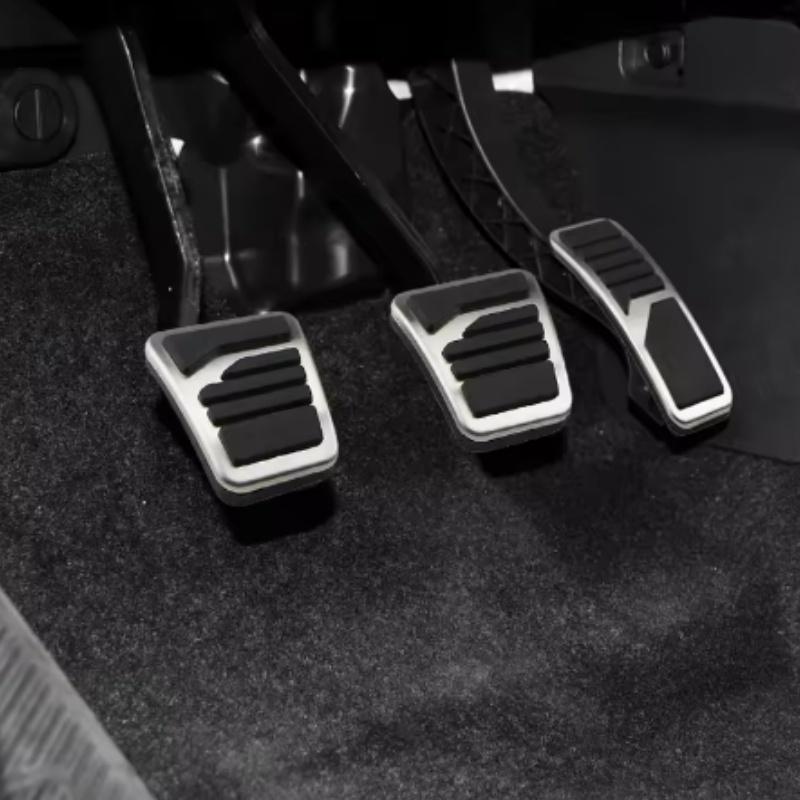 Kryty pedálů z nerezové oceli AT MT pro Mitsubishi ASX Outlander Lancer EX Eclipse Cross Pajero ES
