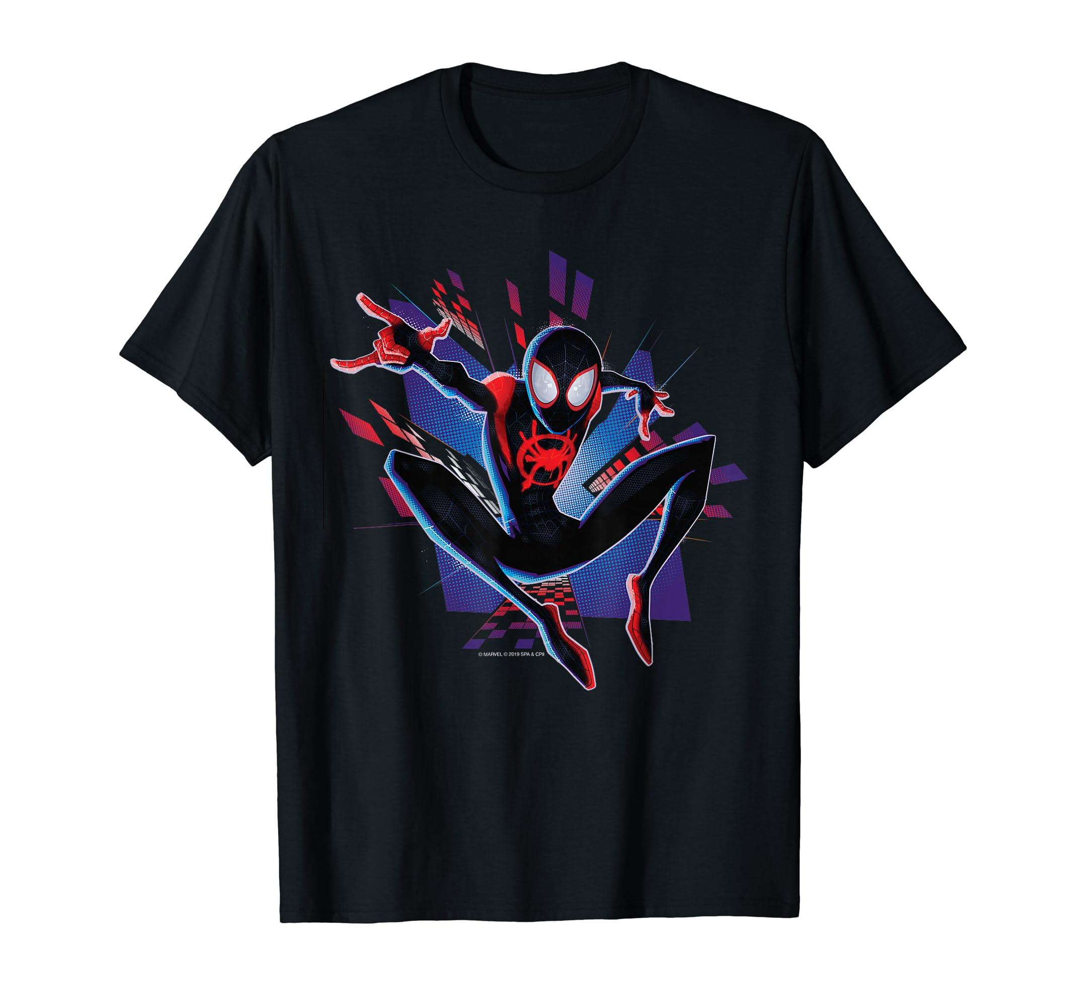 

Marvel Spider-Man Into the Spider-Verse Miles City T-Shirt