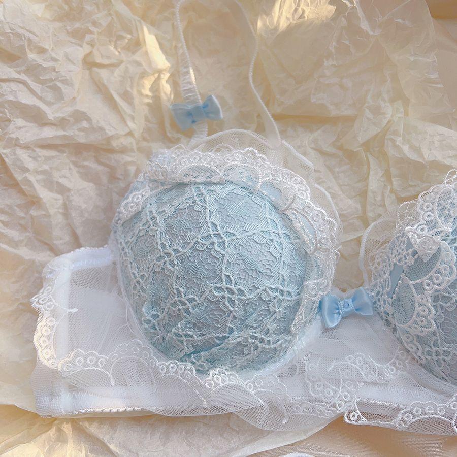 Girls Simple Bras Design Backless Women Push Up Bras Lace Lingerie For Lady