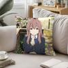 Anime A Silent Voice Throw Pillow Covers Pattern Cushion Cover Suitable For Sofa Bedroom Car Pillow Cover