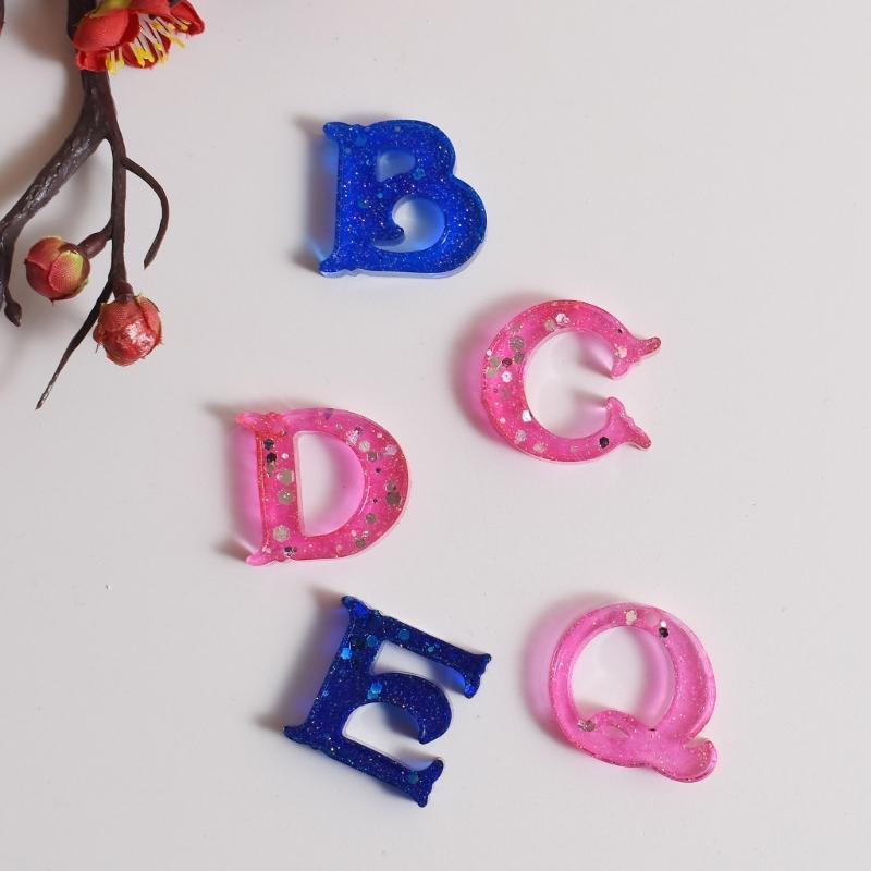 Sturdy Silicone Letter Mould Portable Accessory for Creating Customes Decorations for Home and Special Occasions