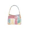Spring New Trend Stripes Are Beautiful, Light, Fashionable and Simple, Shoulder Underarm Bag, Portable Tote Bag