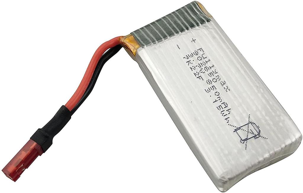 LiPo Battery Kit 4x 3.7V 850mAh with USB Charger | Compatible with Syma X56, X56W, X54HW, X54HC 50x26x9 Mm