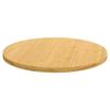 VidaXL Dessus de table Ø60x2,5 cm bambou 352681