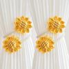 1Pcs Romantic Sunflower Curtain Tieback Curtain Strap Curtain Rope Holders  Home Decor