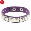 European & American Punk Street Style Rivet Leather Couple Bracelet for Nightclubs