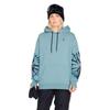 Thermal Sweatshirt COSTUS with Thumbhole XS Women's (H4152305 / P/O FLEECE) Sleeves, Snowboard, GAH_Green Ash,