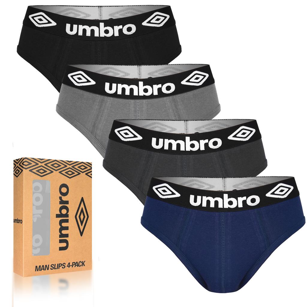 Umbro Men's Panties Cotton 4 Piece