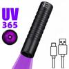 Creative Mini UV Flashlight Portable Mini Ultra Violet Light Torch  Pet Accessories