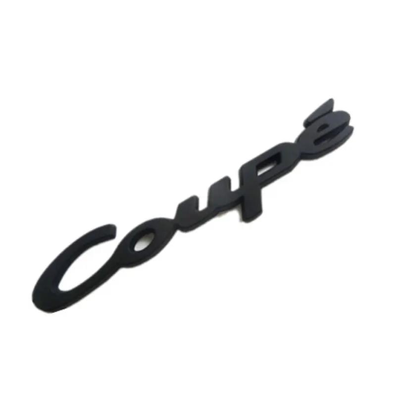 1Pc 3D Coupe logo Car Body Emblem Badge Sticker Accessories