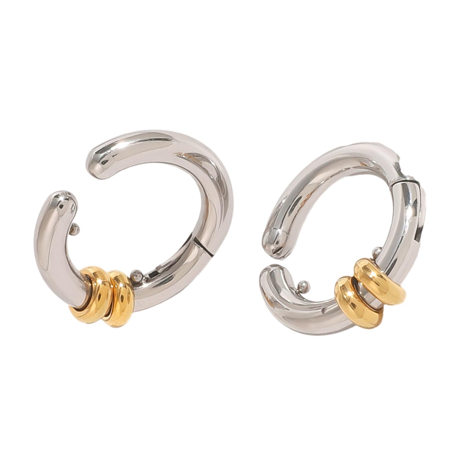 

Стильные каффы для ушей в многоцветном дизайне Легкие и прочные каффы Ушное украшение для тех, у кого нет пирсинга ушей