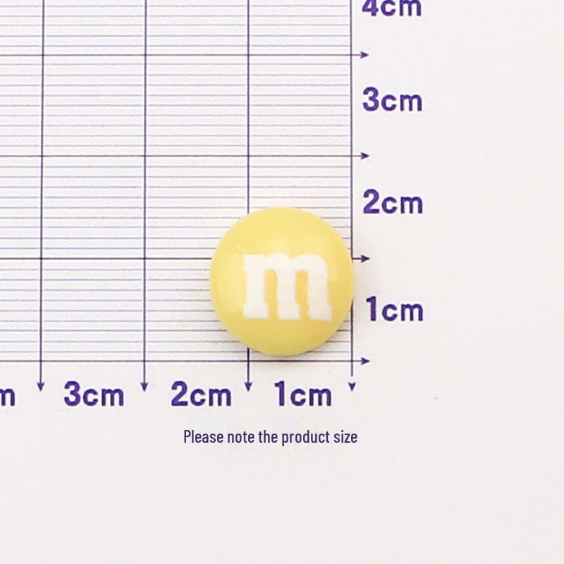 Colorful M&M's Resin DIY Kit: Phone Case, Hair Tie, Hair Clip, Jewelry, Water Cup Sticker, Pencil Box