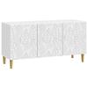 TV Cabinet 99 X 34.5 X 50 Cm White Particleboard
