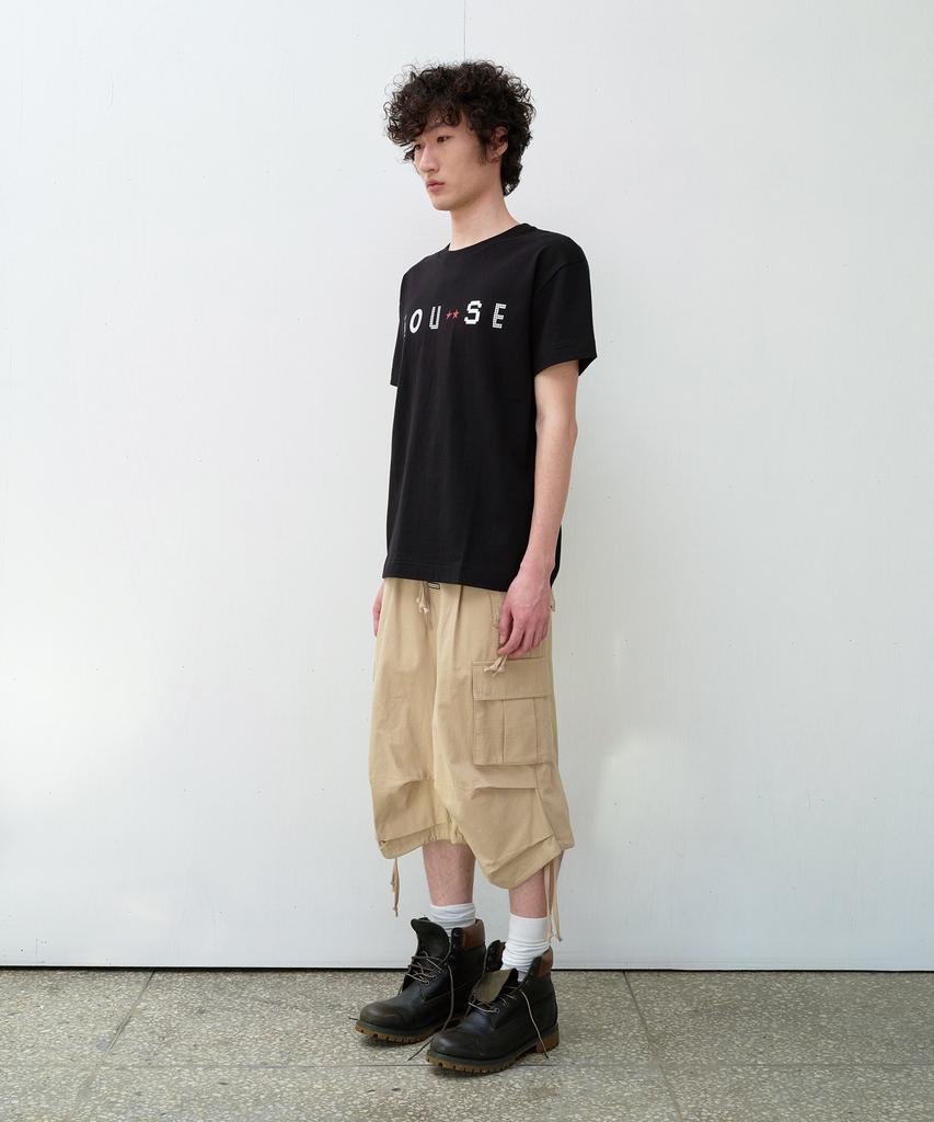 THEVINYLHOUSE Font-House Tee Black