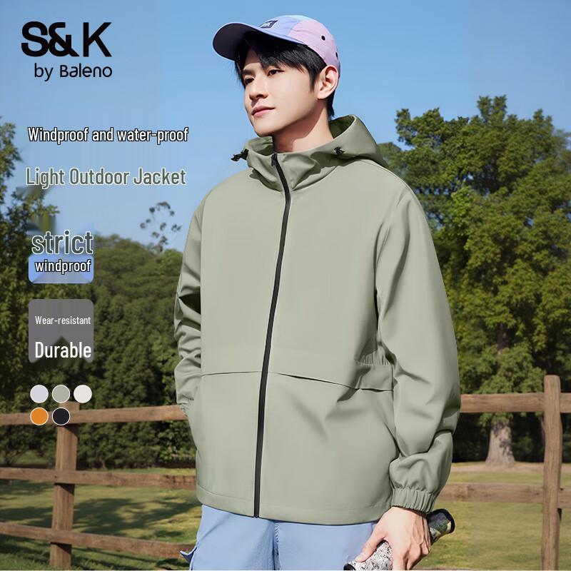 

Baleno Men s Solid Color Casual Outdoor Jacket 3XL