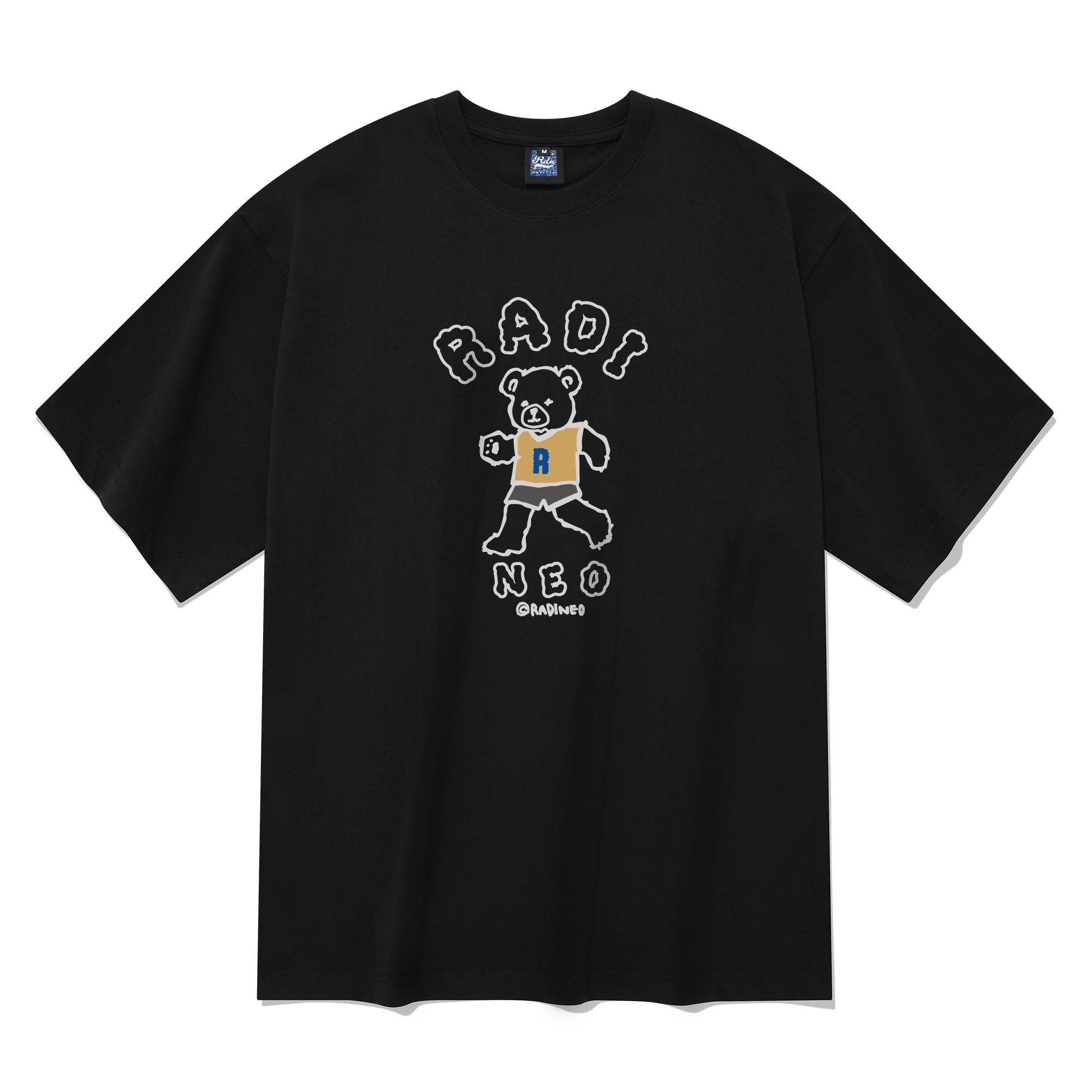 Radineo Radibear Short Sleeve T-Shirt Black L