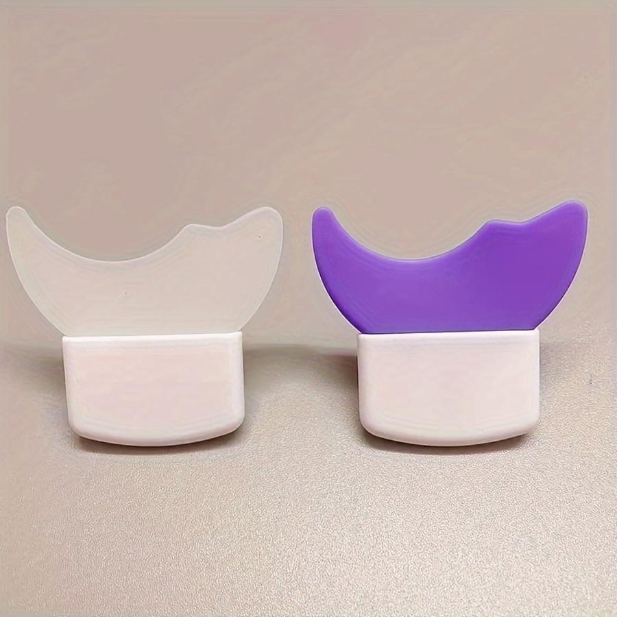 3 pcs Eyebrow Line Eyelash Helper Crescent Shaper Multi-Function Makeup Tools for Beginners Eyeshadow Palette Contour Brush