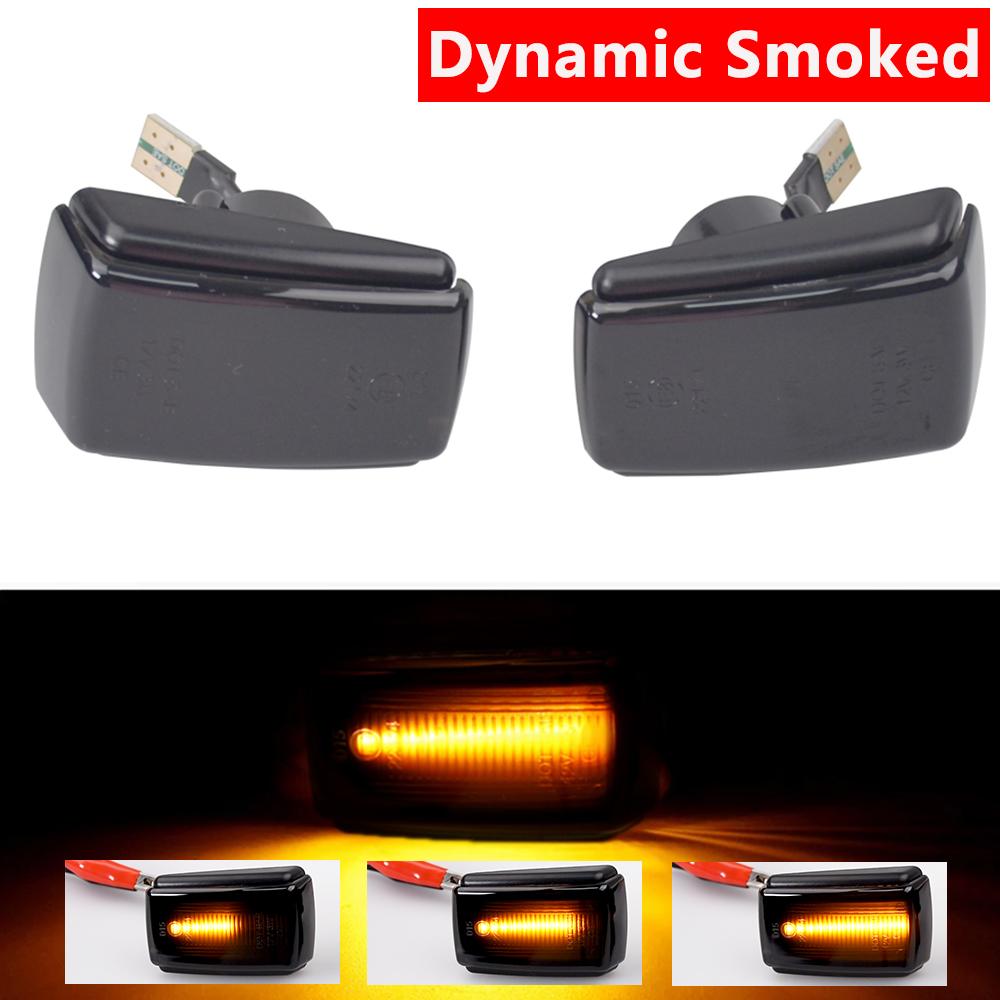 For Volvo 850 V40 V70 S40 240 740 C70 940 S70 S90 960 Flowing Water Repeater Indicator Dynamic LED Side Marker Turn Signal Light