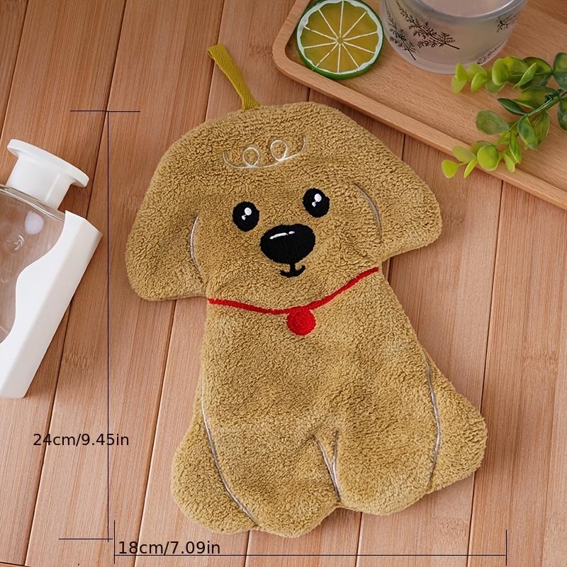 New Arrival: Hanging Cartoon Creative Children's Kitchen and Bathroom Absorbent Towel, Coral Fleece, Odorless