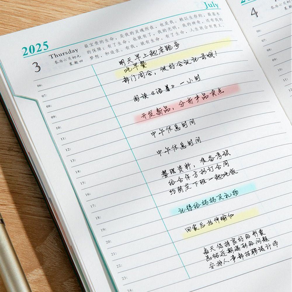 Daily Schedule Daily Work Plan Appointment Book Diary Book Gift Notebook